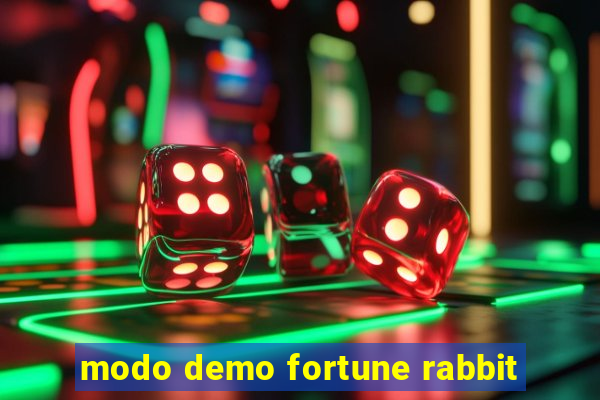 modo demo fortune rabbit